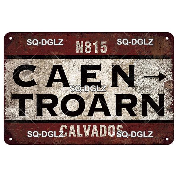 [SQ-DGLZ] Vorsicht Warnhinweis Metallschild Vintage Plakette Blechschild Wand Raumdekor Für Bar Club Man Cave Kunst Malerei