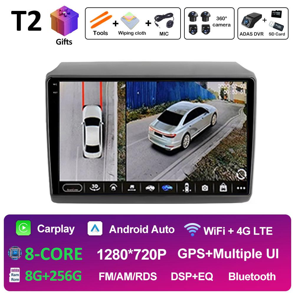 For Fiat Ducato 2007 2008 2009 2010 - 2015 Android 14 Car Audio Video Multimedia Player Cooling Fan GPS Navigation Accessories