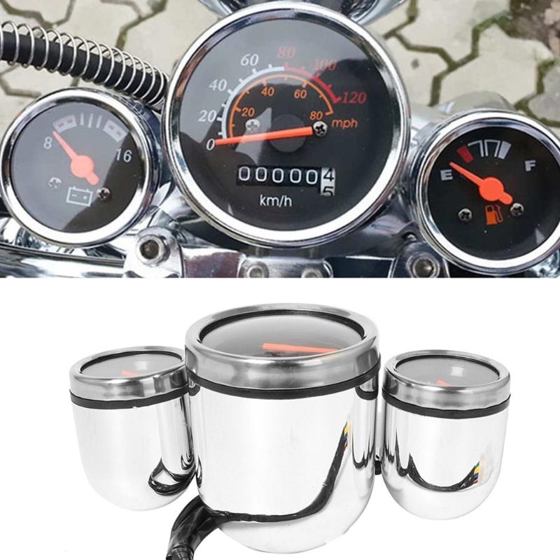Universal Motorcycle Instrument Cluster with Shock Resistant & Waterproof Seal Bike Modification for Various Vehicles