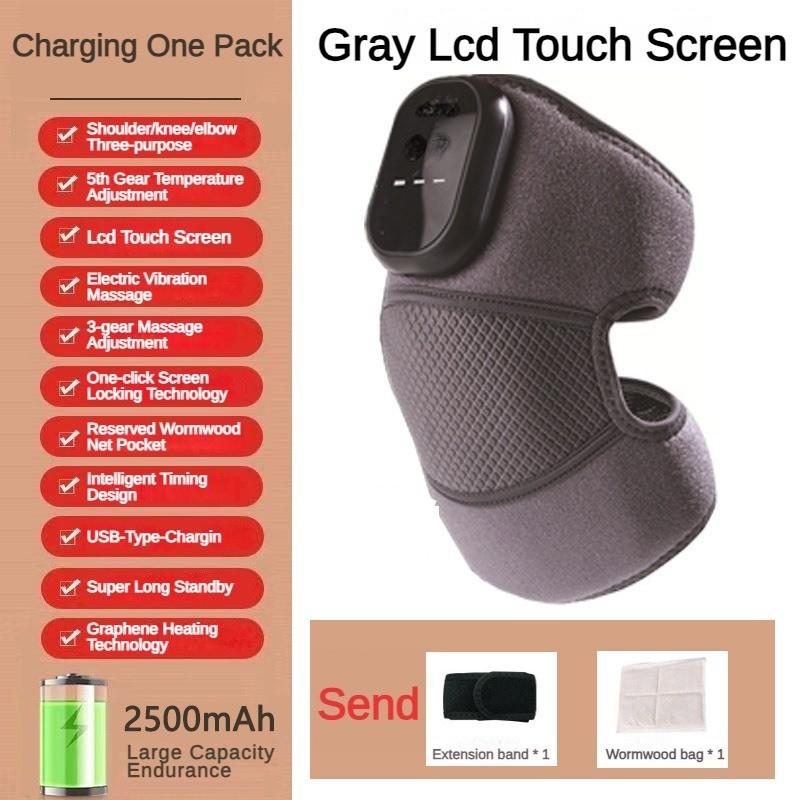 

5 Вт бытовой переносной электрический прибор для защиты колена, постоянный температурный нагревательный вибрационный массажер для коленного сустава, устройство для терапии горячим компрессом