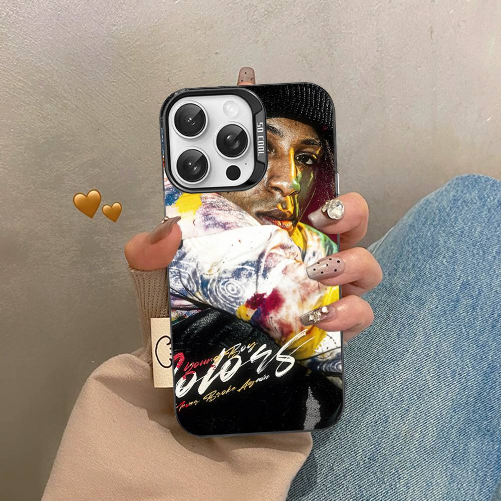 Rapper Youngboy Never Broke Again For IPhone 17 16 15 14 13 12 11 Pro Max Plus Matte Color Back Phone Cover