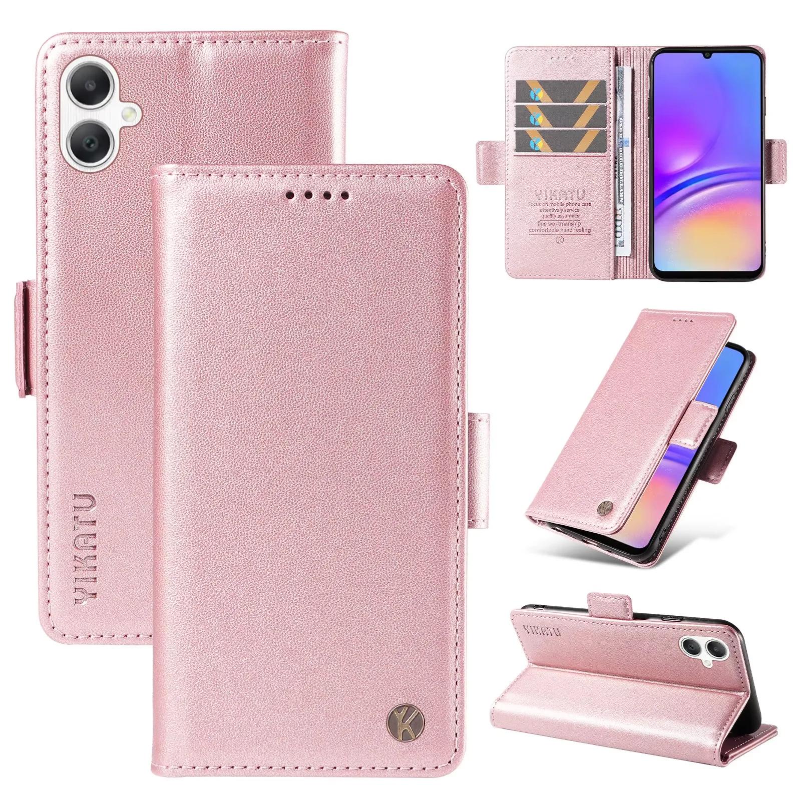 

Кожаный чехол-кошелек для Samsung Galaxy F62 F23 5G A91 A81 A73 A72 4G A71 A70 A56 A55 A54 A53 A52 A51 A50 A42 A41 A40 A36 A35 A34 Galaxy A70 розового золота