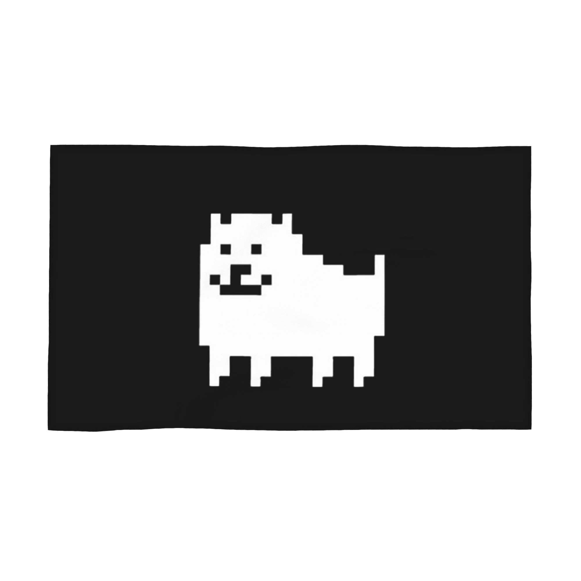 Undertale Annoying Dog Soft Face Towel Quick Dry Pool Bath Cotton Towels Absorbent W30*H60(CM)