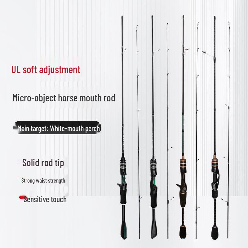 Tinplate Medium Fast Fishing Rod - Straight Handle/Pistol Grip Lure Rod