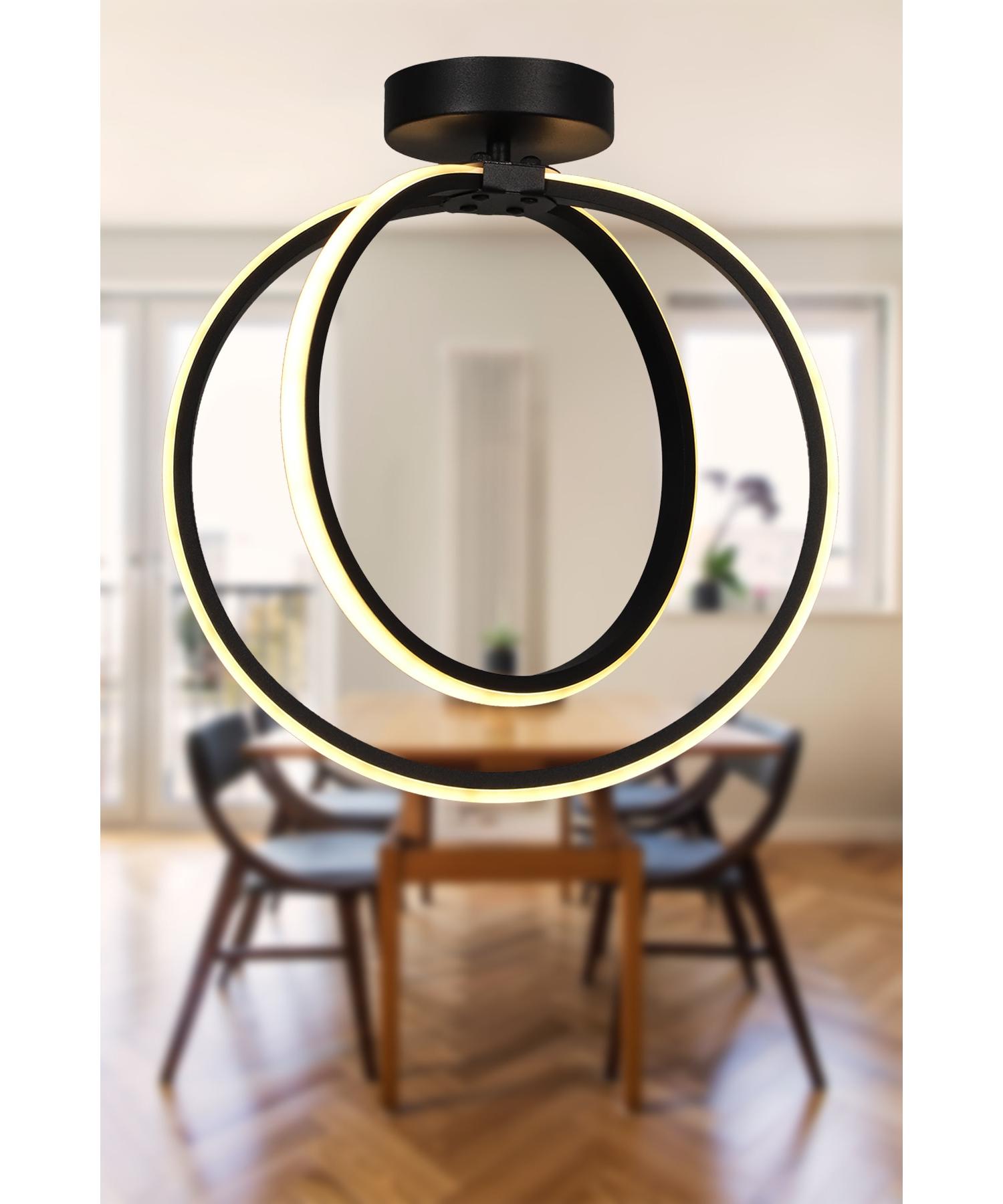 

Потолочная люстра Lucia Led Black