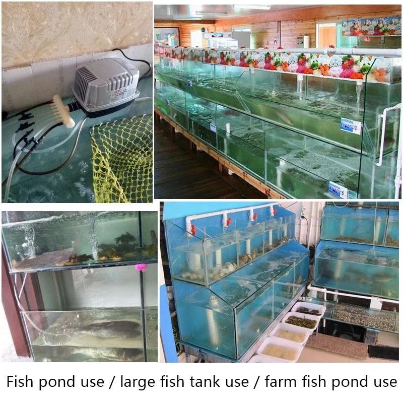 Large Fish Tank Aeration Pump Aquarium Fish Pond Aquaculture Oxygen Pump High Power Silent Oxygenation Pump