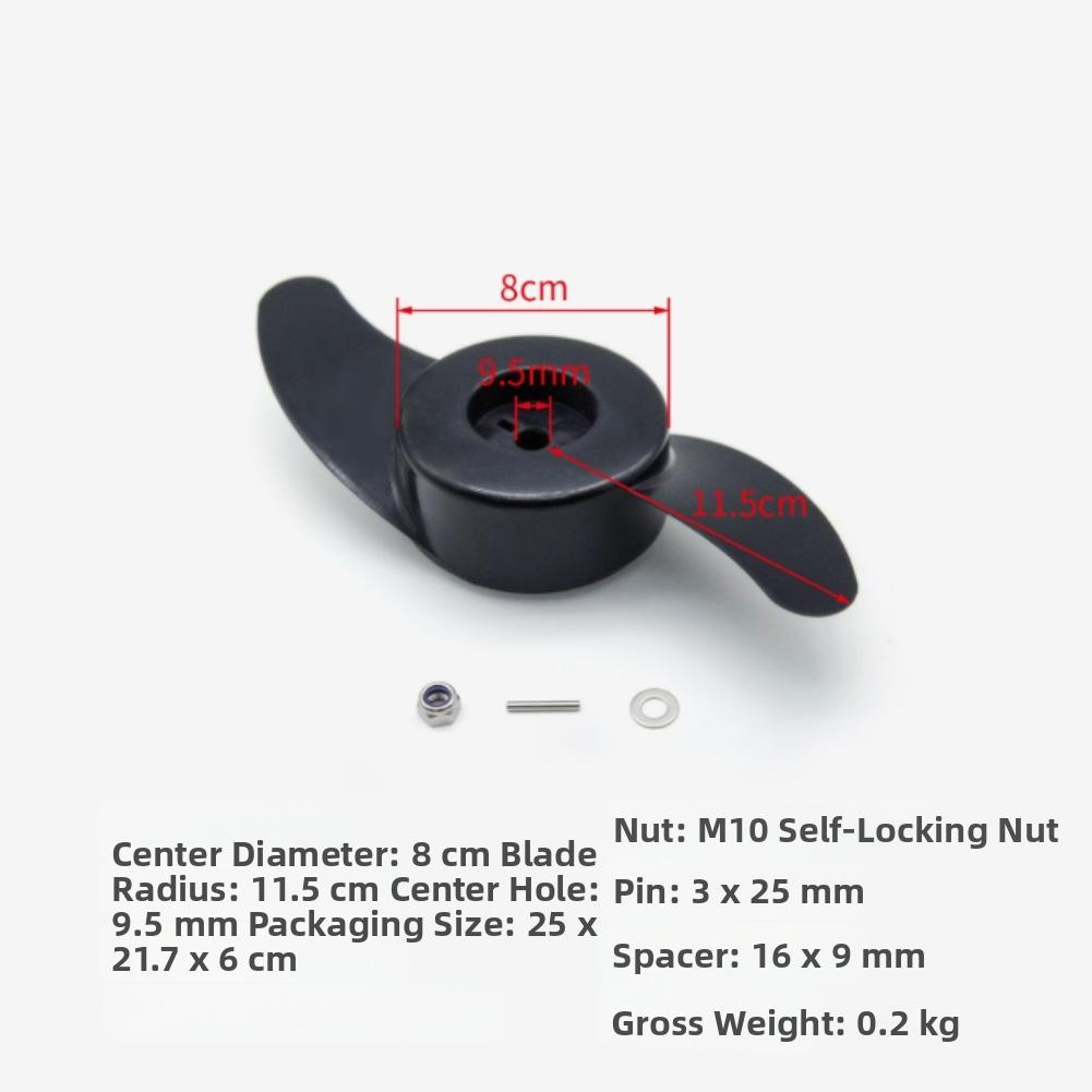 Boating Accessories Marine Boat Propellers Easy Installation High Efficiency Stable Performance For Electric Outboard Motors