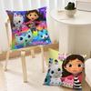 Cartoon G-Gabbys Lovely D-Puppenhaus Kissenbezug Sofa Wohnzimmer Kopfteil Schlafzimmer Rückenlehnenkissen Quadratisches Kissen Nickerchenzeit