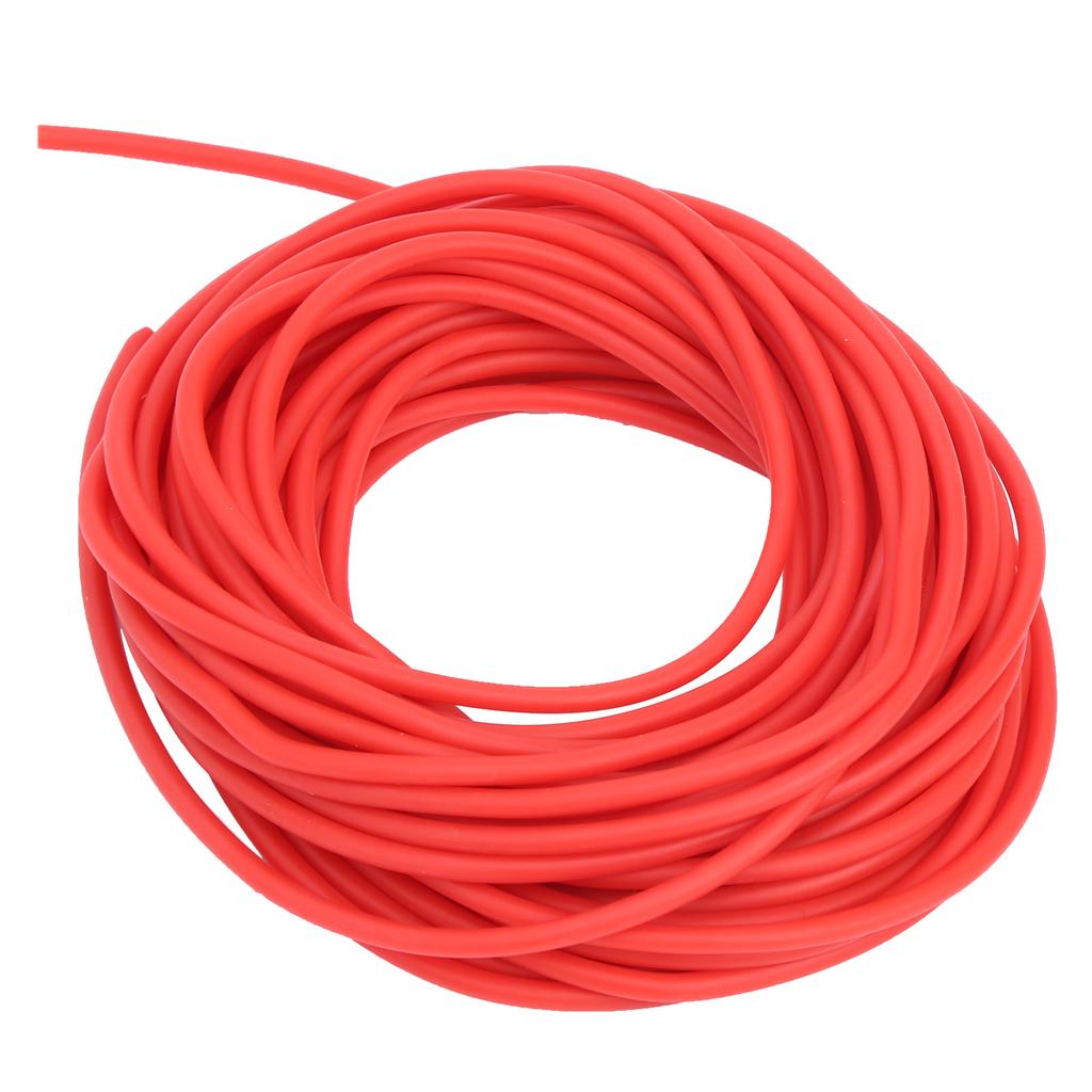 Rubber Band Latex Tube Catapult Hunting Bungee Round DIY   Accessories Red1632