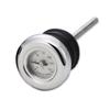 Kijima Motorcycle Parts Oil Temperature Dipstick Gauge for Honda Softail ('00-'15) with Chrome Bezel (HD-04181)