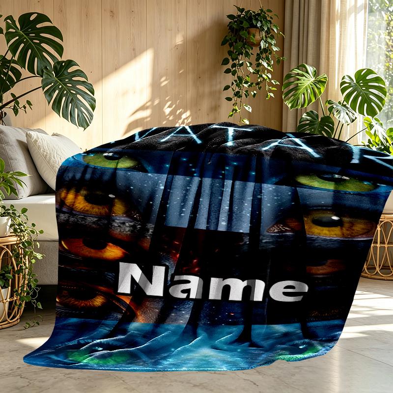 Individuelle personalisierte Decke mit Avatar-Druck, Heimdekoration, Schlafzimmer, Sofa, Camping, Couch, Geschenke für Geburtstag Weihnachten