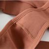 Slip da donna a vita bassa con forchetta alta in cotone perizoma in cotone traspirante per fitness sportivo