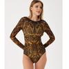 New High Waist Sexy Swimsuit Women Summer Bathing Suit Bikini Set Long Sleeve Swimwear Women Beach Swimming Suit For Female