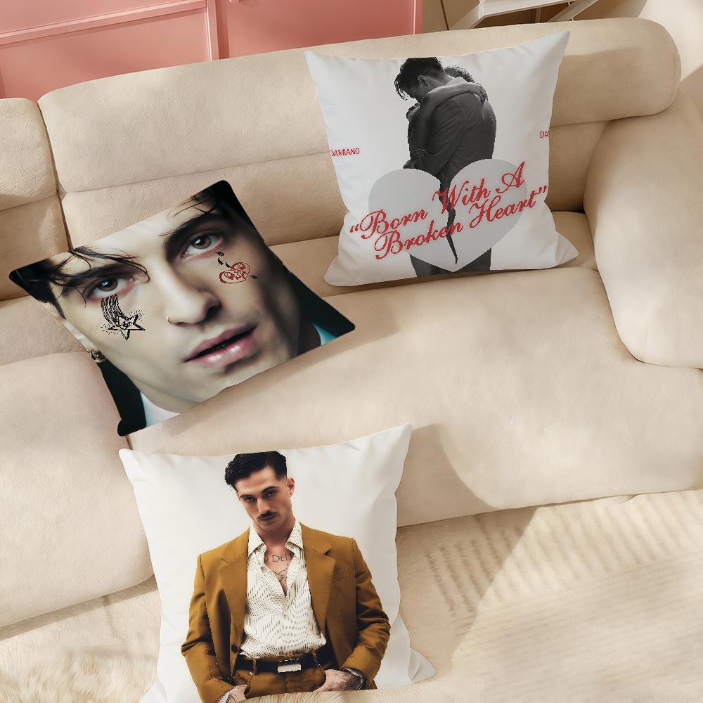 Singer Ddamiano David Pillow Case Suitable For Bedrooms Living Rooms Cars Home Decoration