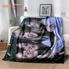 Black Pink Kpop Star Girl Group Soft Plush Blanket,Flannel Blanket Throw Blanket for Living Room Bedroom Bed Sofa Picnic Cover