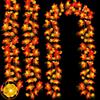 20ft 40 LED Maple Leaf Light String Halloween Thanksgiving Garden Party Decoration Lights Hold On And Flashing