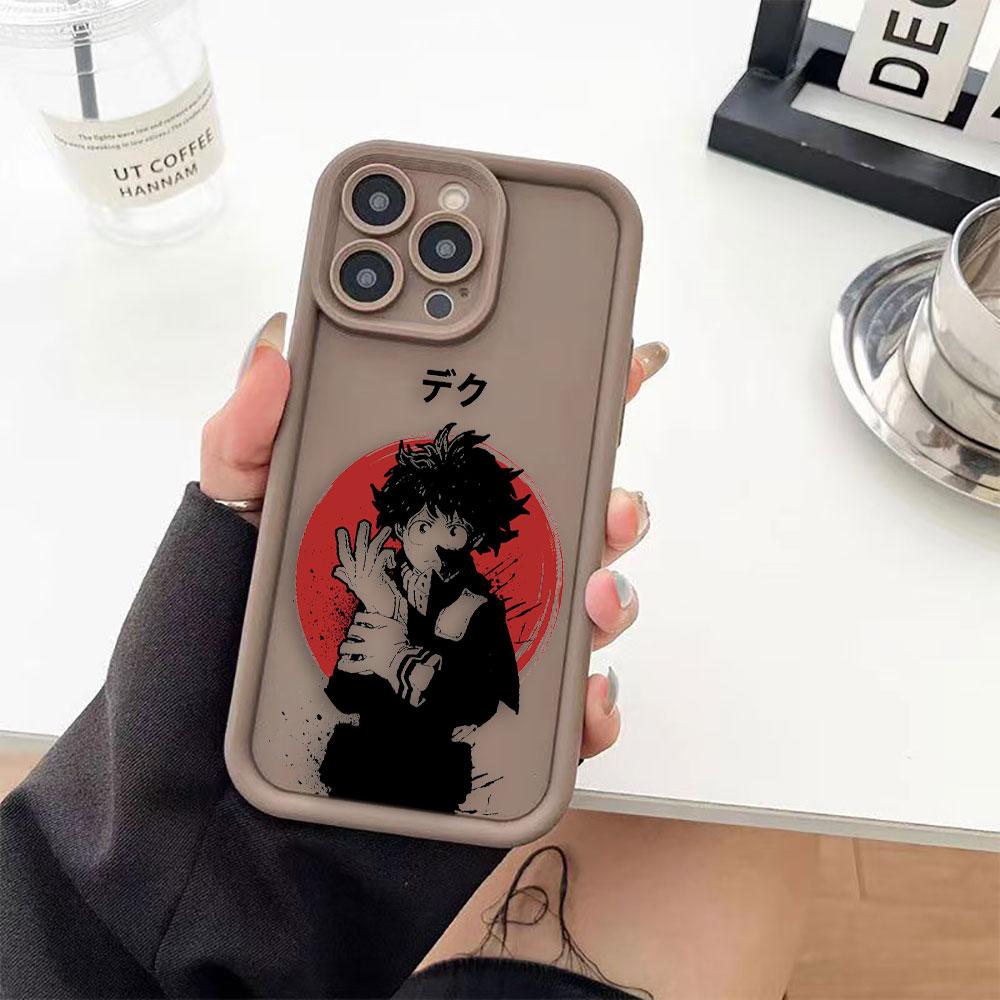 Custodia per Telefono Comics My Hero a-Academia Per MOTO G9 G32 G35 G52 G53 G54 G56 G60 G75 G84 G85 G86 E32 E40 EDGE 40 50 50F 60 70 Custodia