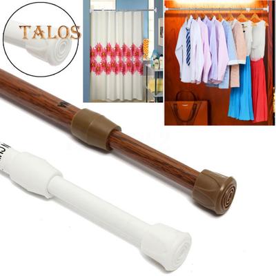 Extendable Telescopic Spring Loaded Tension Curtain Voile Net Shower Rod Pole Decoration