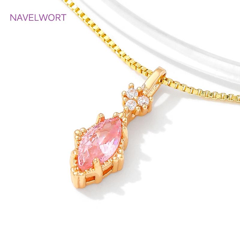 18K Gold Plated Oval Crystal Glass Charms Pendants For Bracelet Making Findings,Pendants For Jewelry DIY Earring Making Supplies