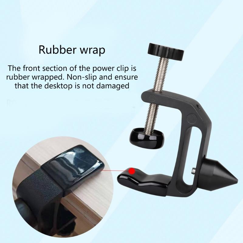 Small Clamp Rack Tool Clarinet Fixing Clamp Desktop Stand Headphone Stand Holder