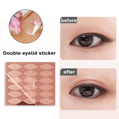 5 Sheets Double Eyelid Stickers Net Mesh Lace Natural Invisible And Easy To Apply Eyelid Stickers Cosmetic Supply
