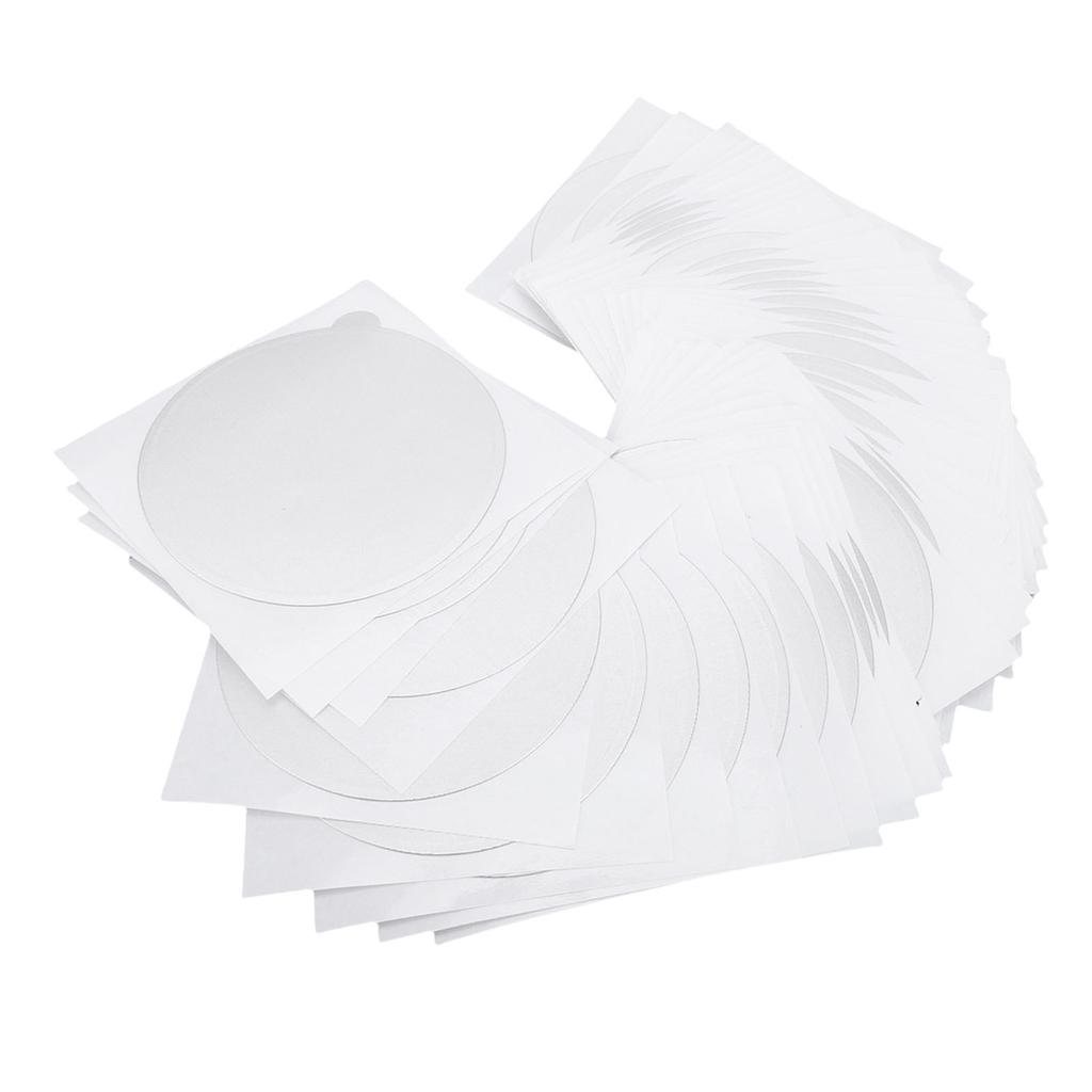 50PCS Aluminum Foil Seal Lids Multifunctional Coffee Pods Stickers Capsule Seal Cover for Replacement