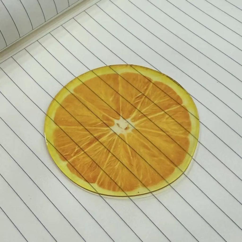 Acrylic Bookmark Lightweight Fruit Slice Bookmark Desktop Decor Bookmark Ins For Stationery Collection Schools Desktop