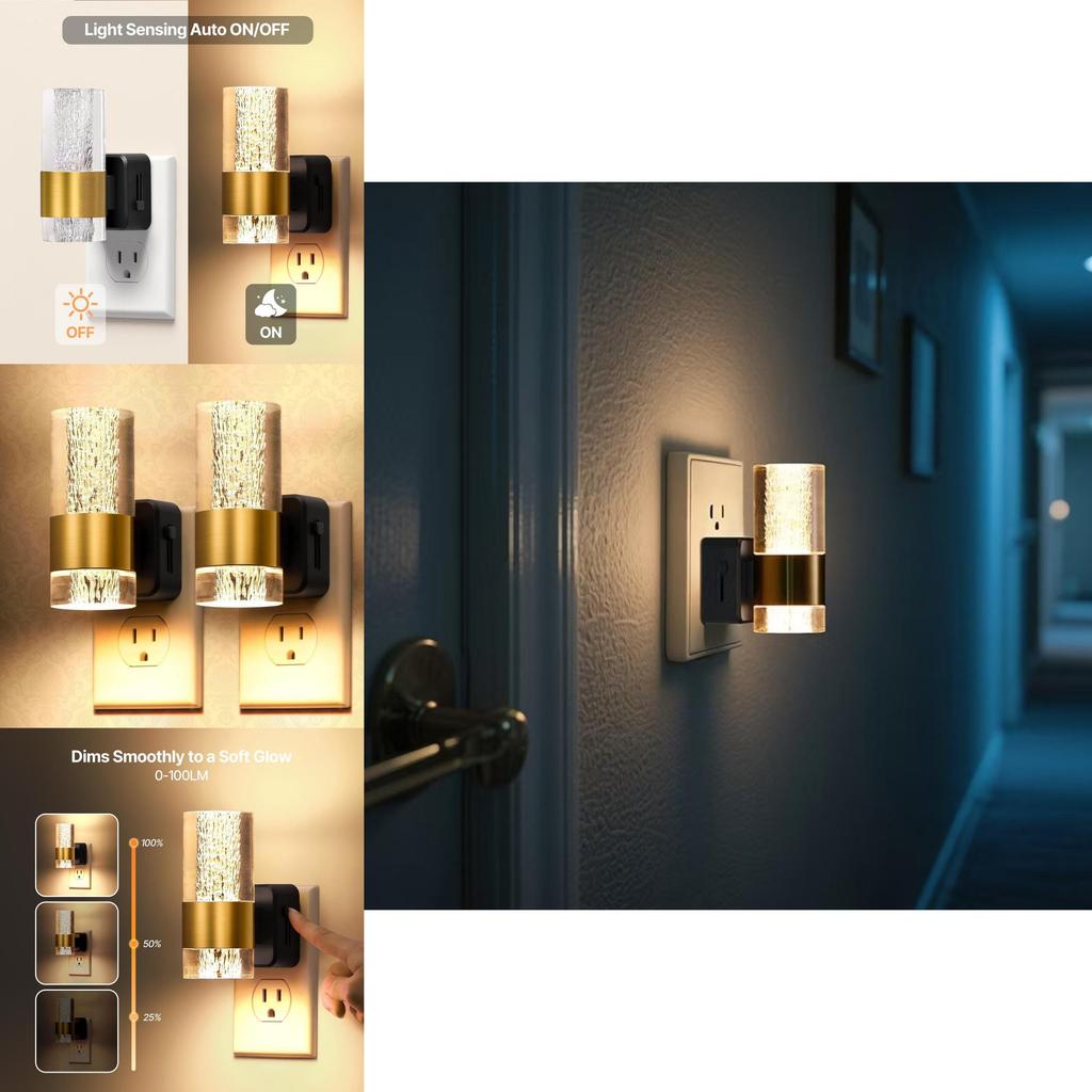 Veilleuse LED Minimaliste Moderne Avec Capteur de Mouvement Pour Décoration de Chambre et de Couloir