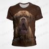 Ανδρική Μόδα 3D Τυπωμένο Ανδρικό T-Shirt Στρογγυλή Λαιμόκοψη Κοντομάνικο Μοντέρνο Street Wear