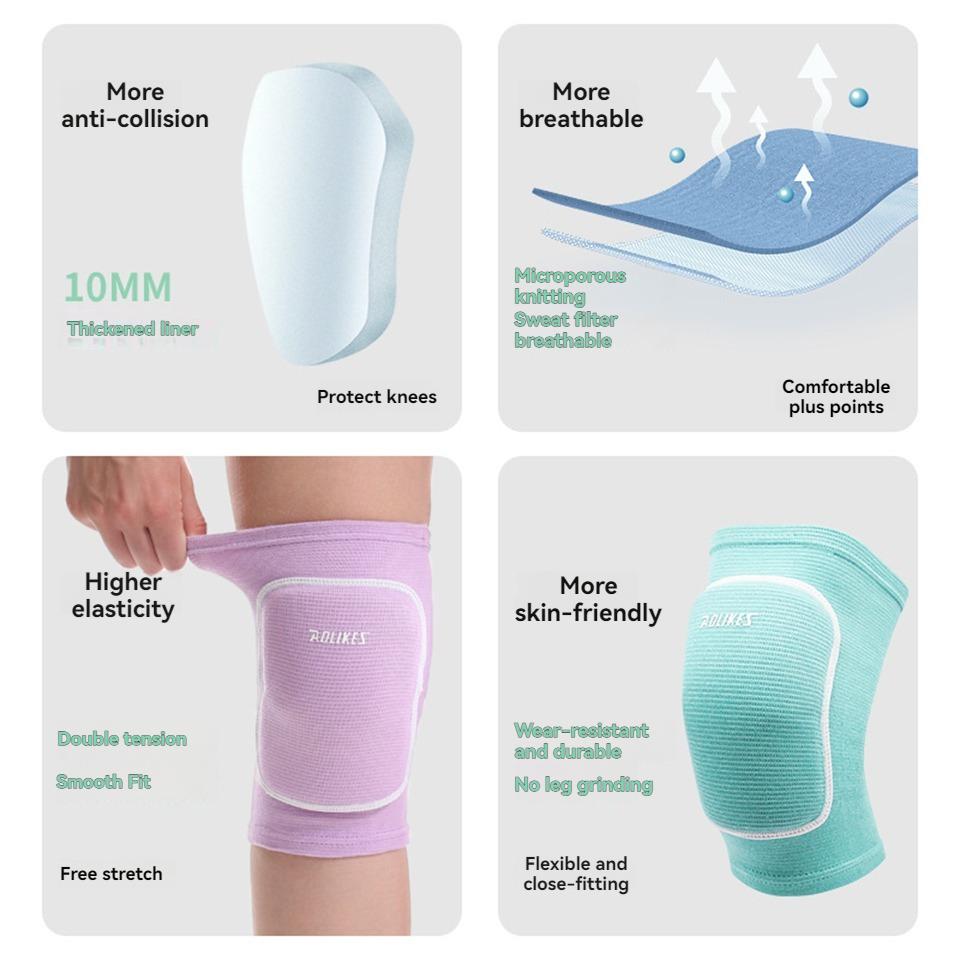 AOLIKES Volleyball Knee Pads,Knee Pads for Women,Men,Knee Brace for Basketball Volleyball Football Dance Yoga Tennis Running