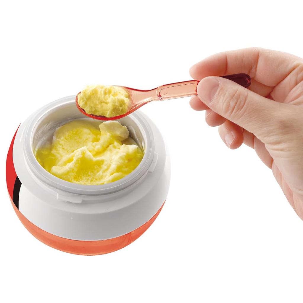 Eiscreme Monster Ball Hausgemachter Eisbereiter mit 10 Rezepten Yo-Yo