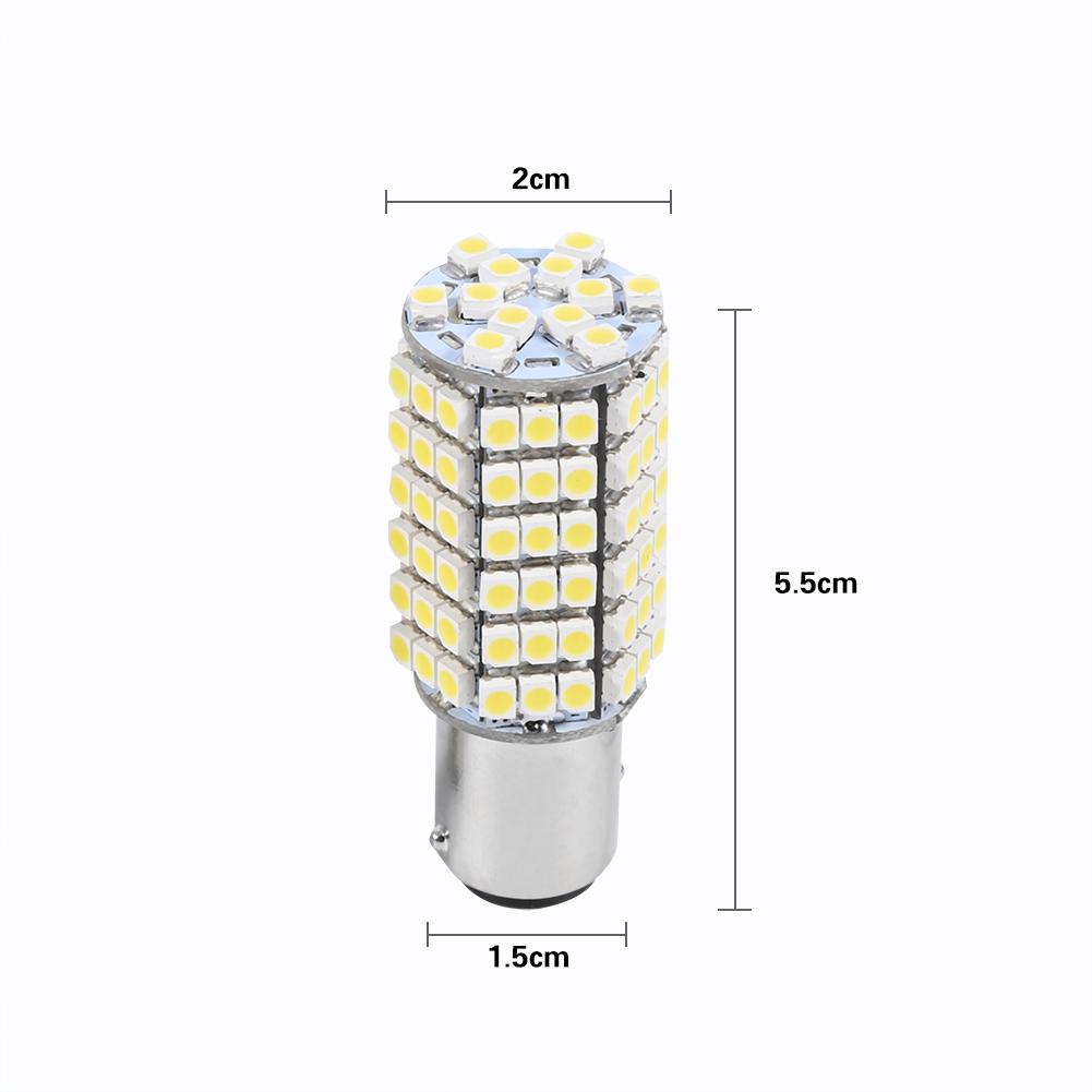 2X 1157 BAY15D 120 SMD Back Up Brake Turn Signal/Tail Light 1157 LED Lights