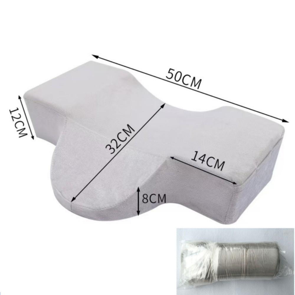 Memory Foam Eyelash Pillow Ergonomic Curve Eyelid Support Cushion Neck Support Pillow Comfortable Butterfly Shape