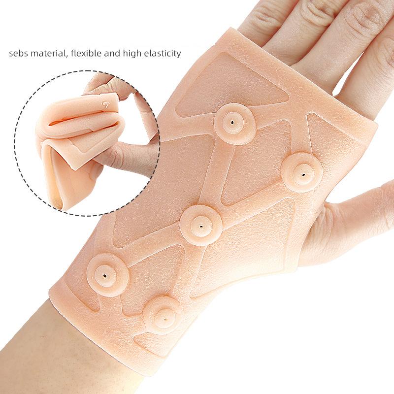 Magnetic Wrist Support Soft Wrist Brace Wrist Guard Wrist Band Wrist Wrap Protective Gear For Men Women Running