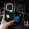 Cartoon Ocean Sea Turtle Soft Phone Case for Xiaomi Redmi Note 13 14 15 Pro Plus 12S 12 11S 11 11T 10S 10 Shockproof Cover Back