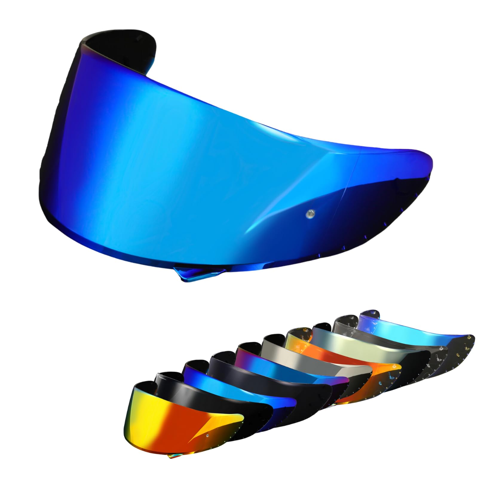 

aftermarket X14 Z7 helmet smoke mirror clear motorcycle dark CWRF UV UV UV motorcycle pinlock [kinkyamigo] Next-day delivery, product, Xfourteen, синий