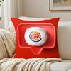 Burger King Pillow Case Pattern Printed Pillowcase For Living Room Sofa Cushion Cover & Bedroom Decor