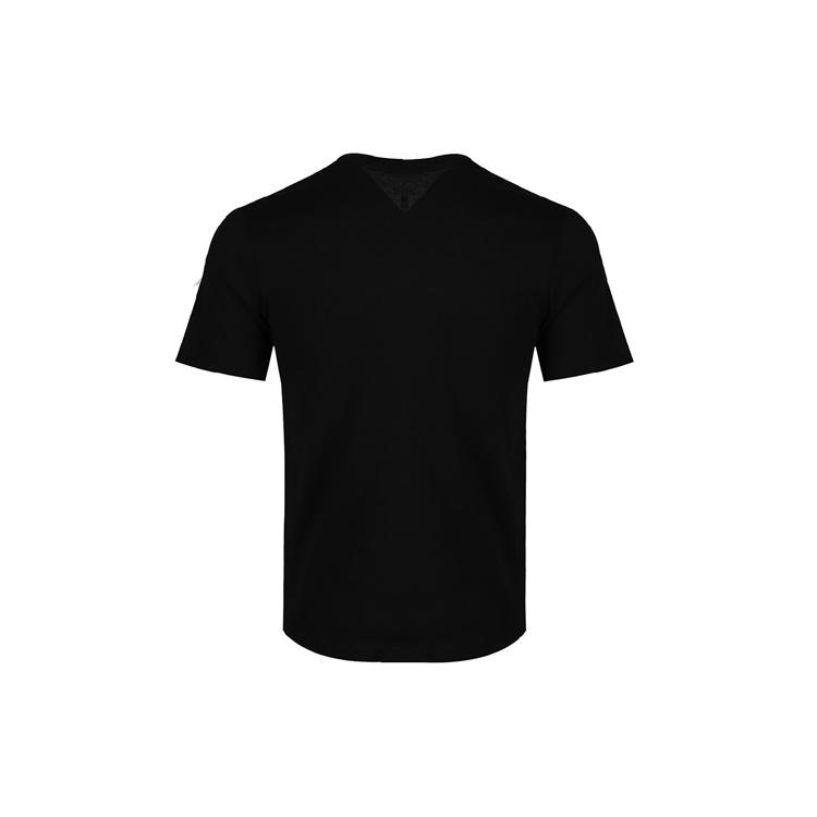 Nike T Shirts Men's Black Crew Neck Moderate Straight Fit CW5336-010