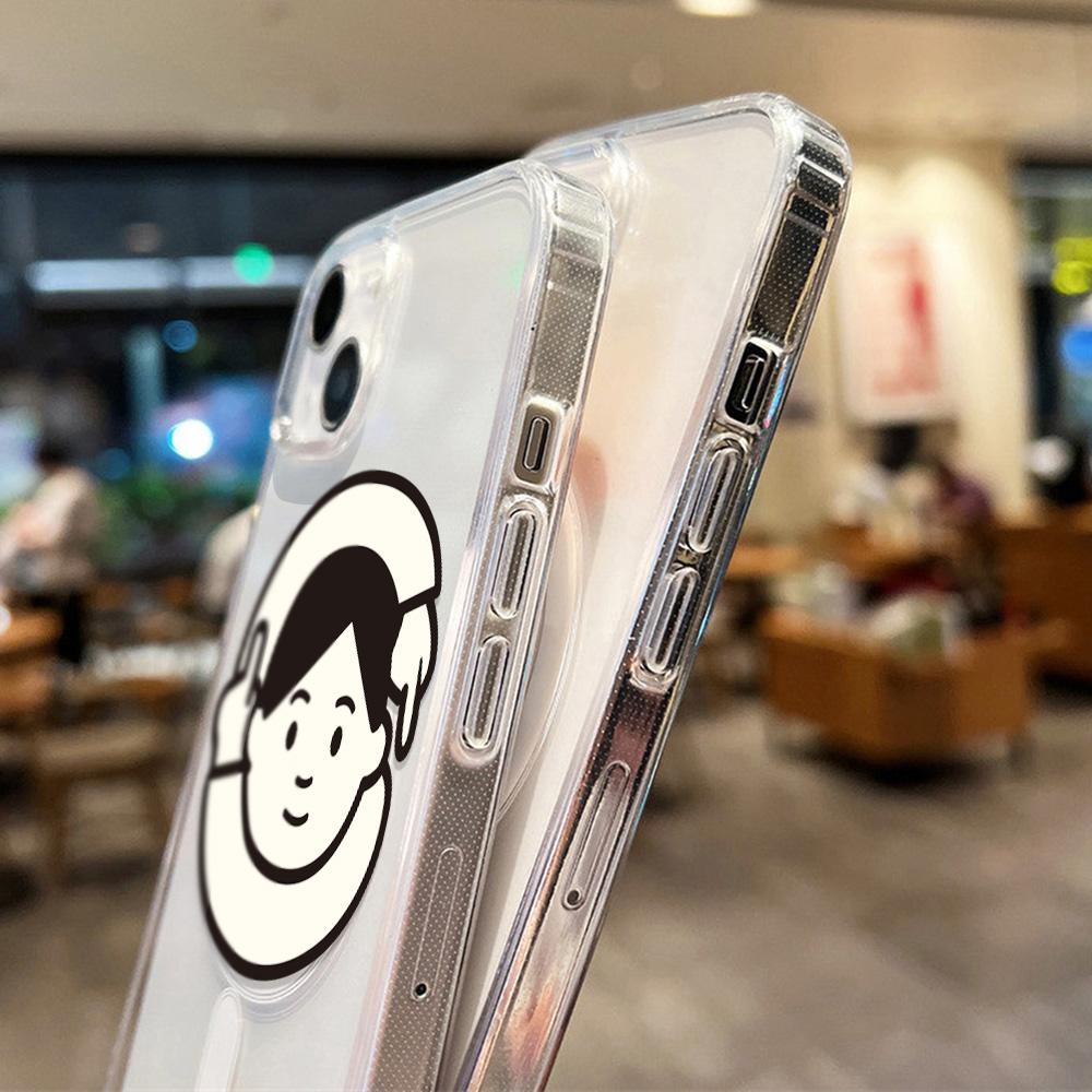 Magnetic Phone Case for iPhone 12 14 16 17 Pro 17 16 15 14 13 12 Pro Max  12 13 14 15  16 High Quality Shockproof Shell Full Protection Cute Style