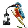 Solar Outdoor Kingfisher Light Garden Bird Decorative Ornament Solar Powered Kingfisher Light Pathway Waterproof Lantern
