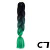 MISS WIG Synthetic Long Braid Ponytail Extension Straight Sleek Wrap Around Colorful Braid Hair Extensions Ponytail Natural Soft For Women Wear