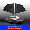 Aiteslcar For Tesla Model Yl + Tpe Car Trunk Side Storage Box New Cover Mat Partition Board Stowing Space Decoration