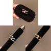 Vintage Copper Cross Ushaped Open Ring With Zirconia For Womens Fashion Jewelry