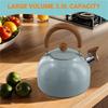 3L Liter Stainless Steel Whistle Kettle Thickened Kettle Gas Induction Cooker Universal Kettle Whistle Kettle