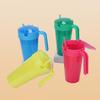 Kids Snack And Drink Cup Combo Leak-Proof 2-in-1 Popcorn Holder with Handle Portable Stadium Tumbler for Travel Home Movies