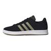 adidas Neo Grand Court Casual Durable Low-Top Skate Shoes Men Sneakers Black Brown H02051