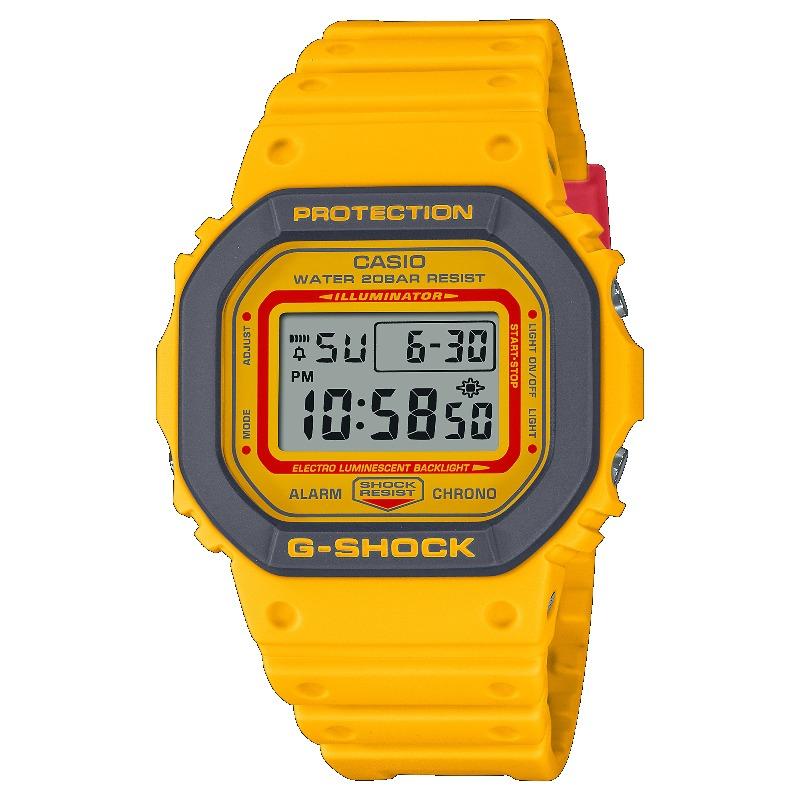 

Casio G-SHOCK Men s Resin 200M Water Resistant Shock Resistant Alarm Quartz Watch DW-5610Y-9 золотий
