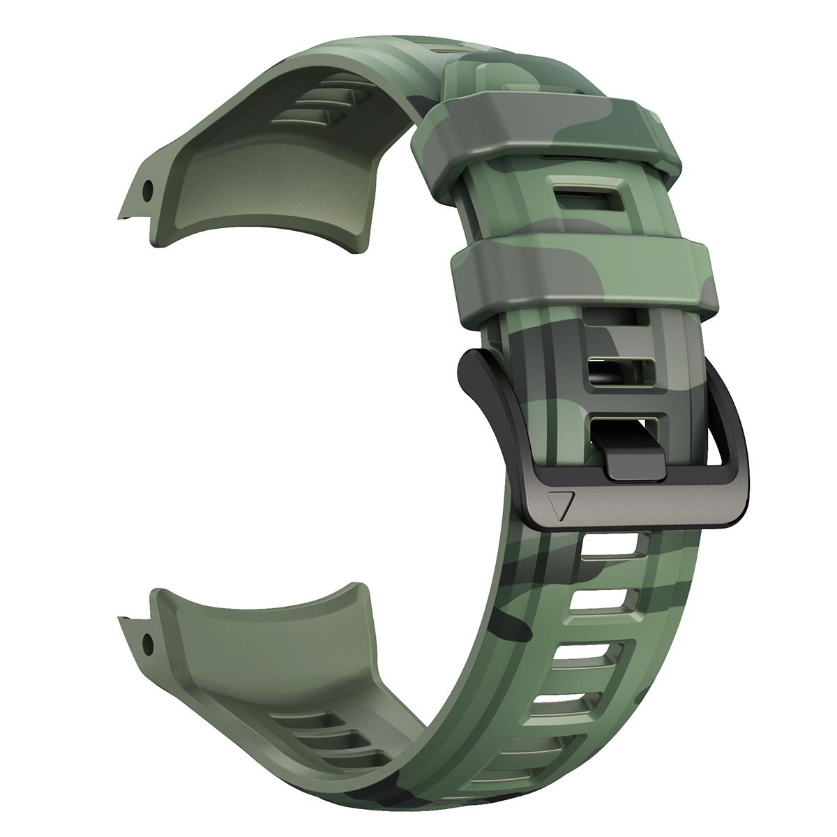 

Silicone Strap for Garmin Instinct 3 Amoled 50mm 45mm Camouflage printed Wristband for Garmin Instinct 3 Solar 45mm 50mm Strap Garmin Instinct 3 45mm