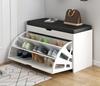 Nordic Wood Shoe Cabinet Home Door Shoe Changing Stool for Living Room Furniture Modern Simple Bench Storage Shoe Rack Organizer