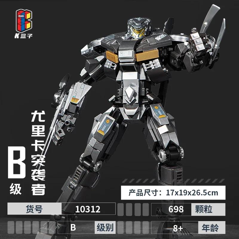 Heiß auf Lager DIY Mecha Bausteine Zusammenbaumodell Junge Puzzle Hobby Sammlung Spielzeug Junge Halloween Geschenk Ornamente Dekoration